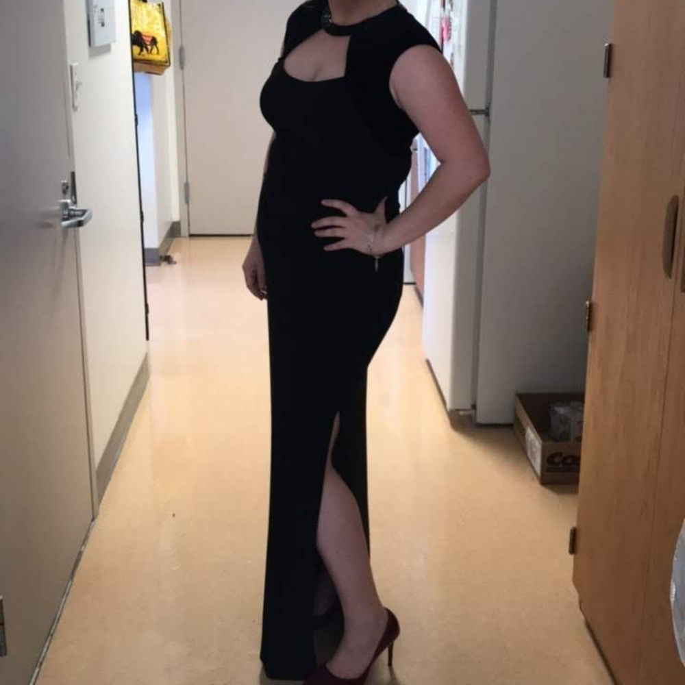Black Long Bridesmaid or formal dresses